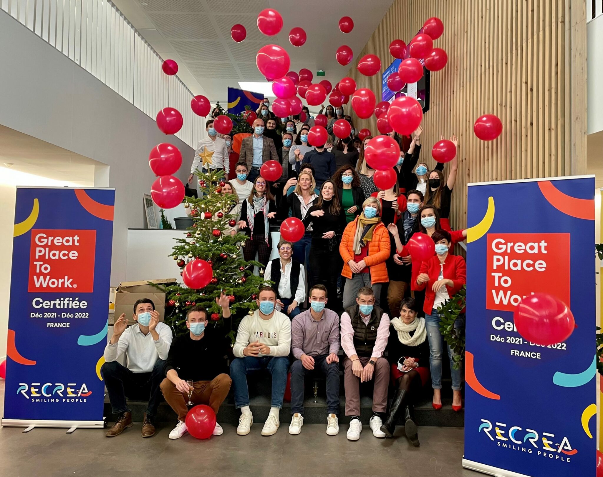 Une entreprise où il fait bon travailler - Récréa